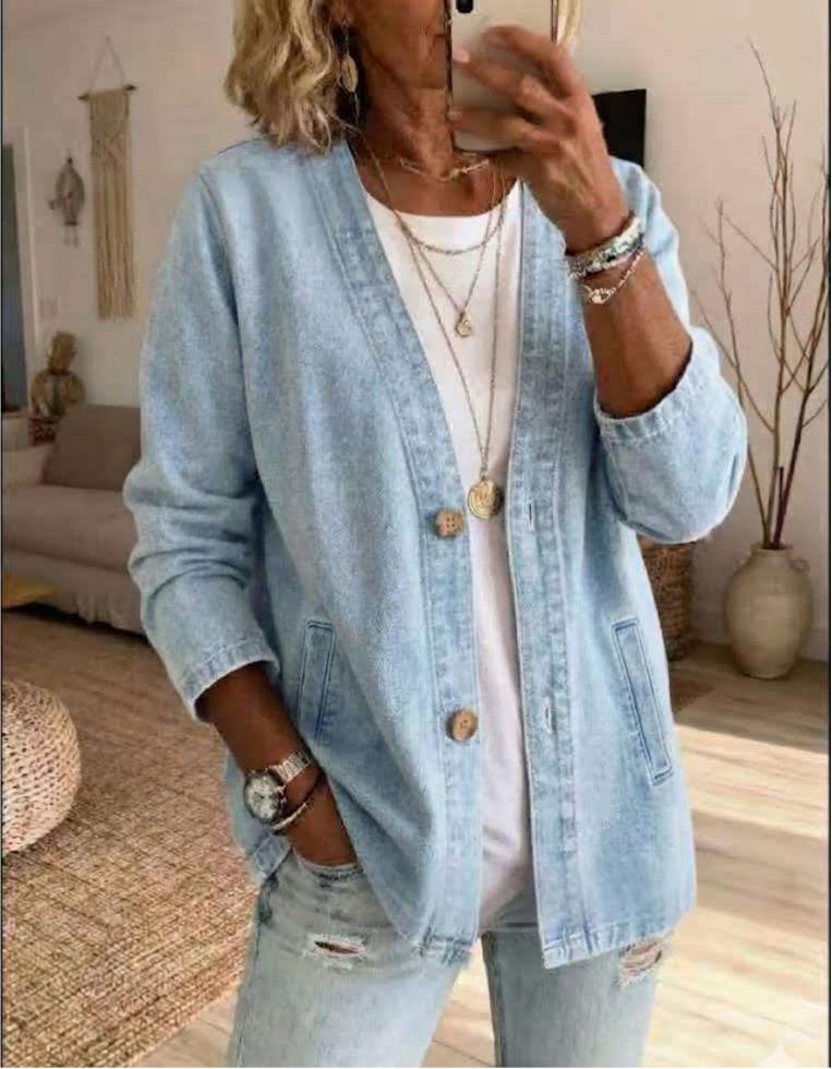 🤲LAST DAY SAVE 49% ⏰Lightweight Denim Cardigan