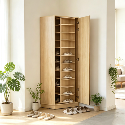 🤲High-end quality🌟[Clearance sale]360° Rotating Shoe Rack – Holds 96 Pairs（🎁Special Sale—Free Shipping）