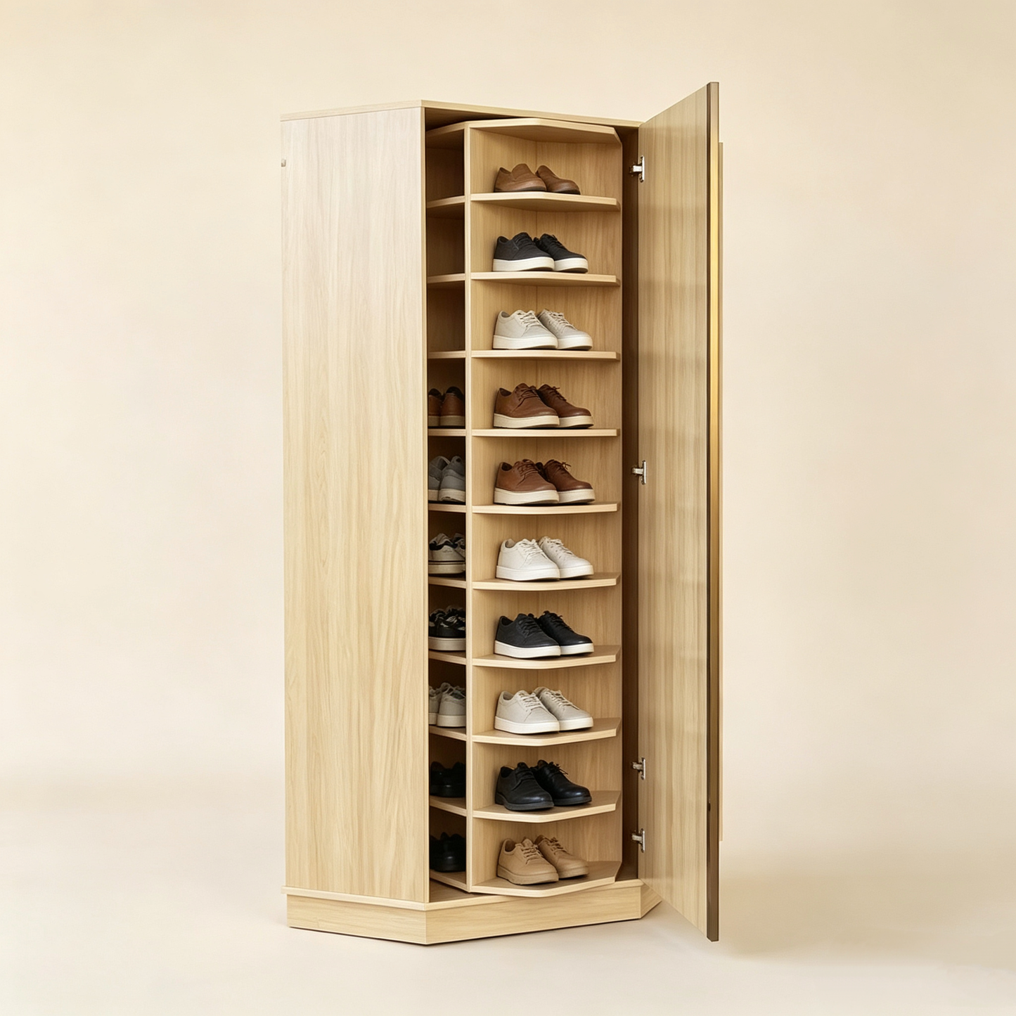 🤲High-end quality🌟[Clearance sale]360° Rotating Shoe Rack – Holds 96 Pairs（🎁Special Sale—Free Shipping）