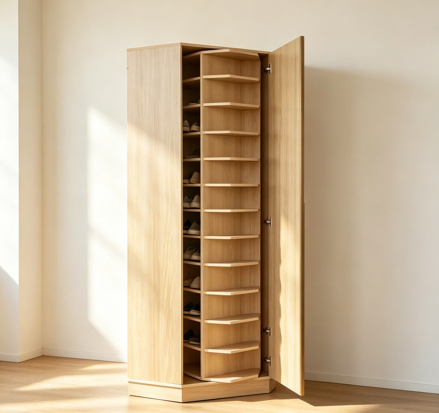 🤲High-end quality🌟[Clearance sale]360° Rotating Shoe Rack – Holds 96 Pairs（🎁Special Sale—Free Shipping）