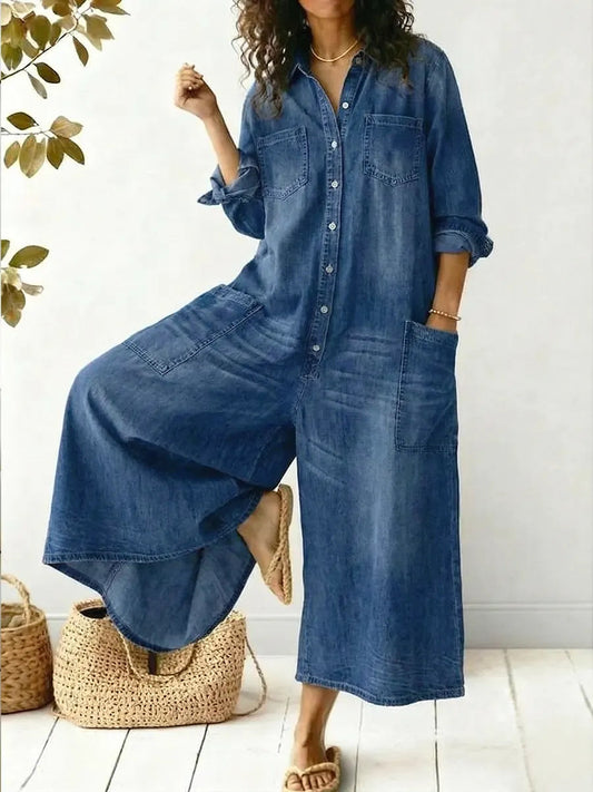 🤲LAST DAY SAVE 49% ⏰ Women's Cozy and Casual Cotton Jumpsuit