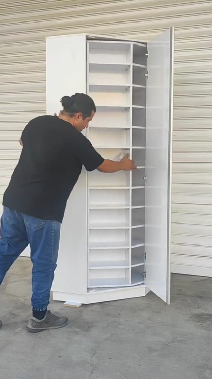 🤲High-end quality🌟[Clearance sale]360° Rotating Shoe Rack – Holds 96 Pairs（🎁Special Sale—Free Shipping）