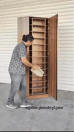 🤲High-end quality🌟[Clearance sale]360° Rotating Shoe Rack – Holds 96 Pairs（🎁Special Sale—Free Shipping）