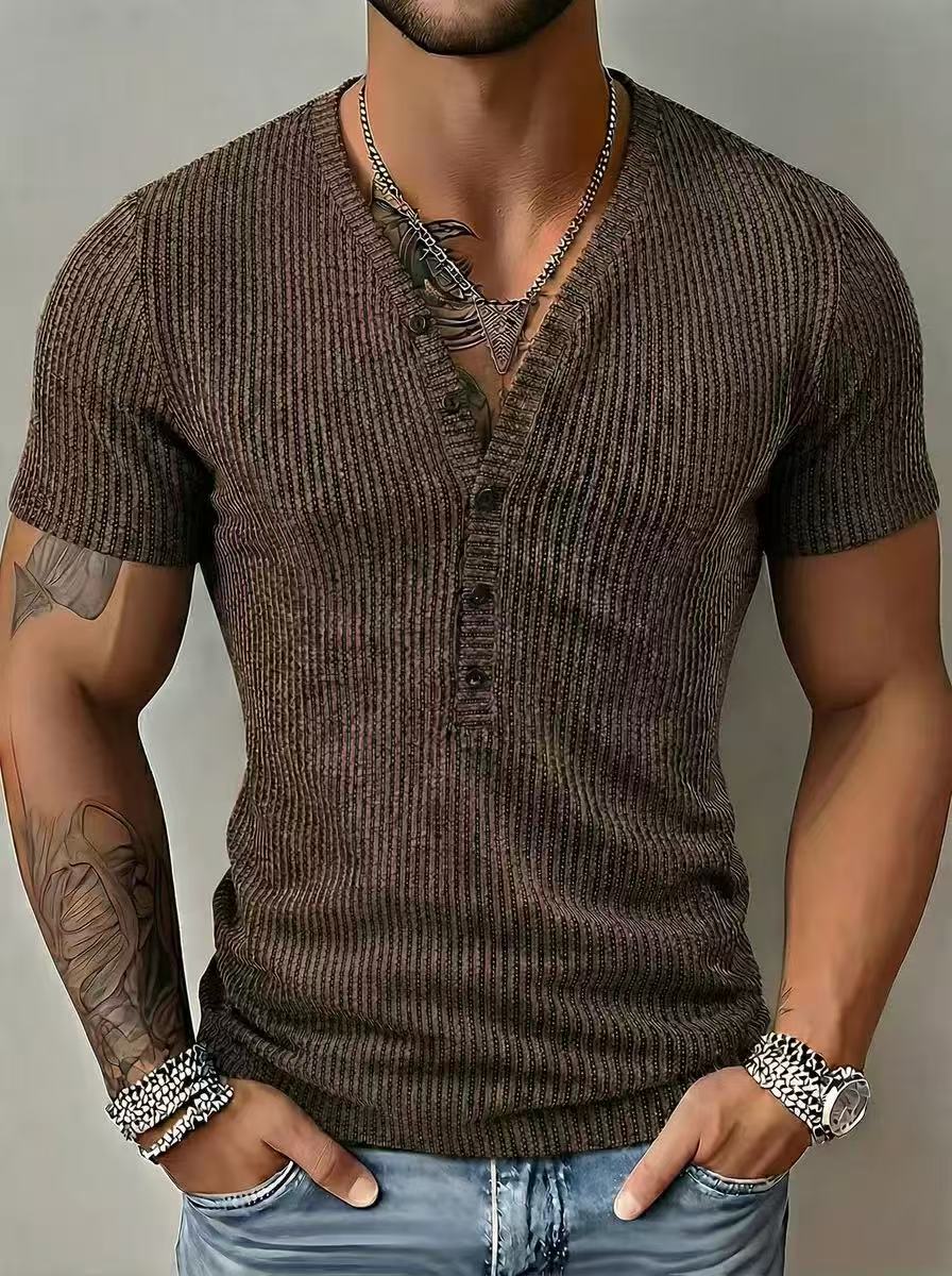 ⏳Time-Limited Special⏰-Men's summer polo short-sleeved shirt