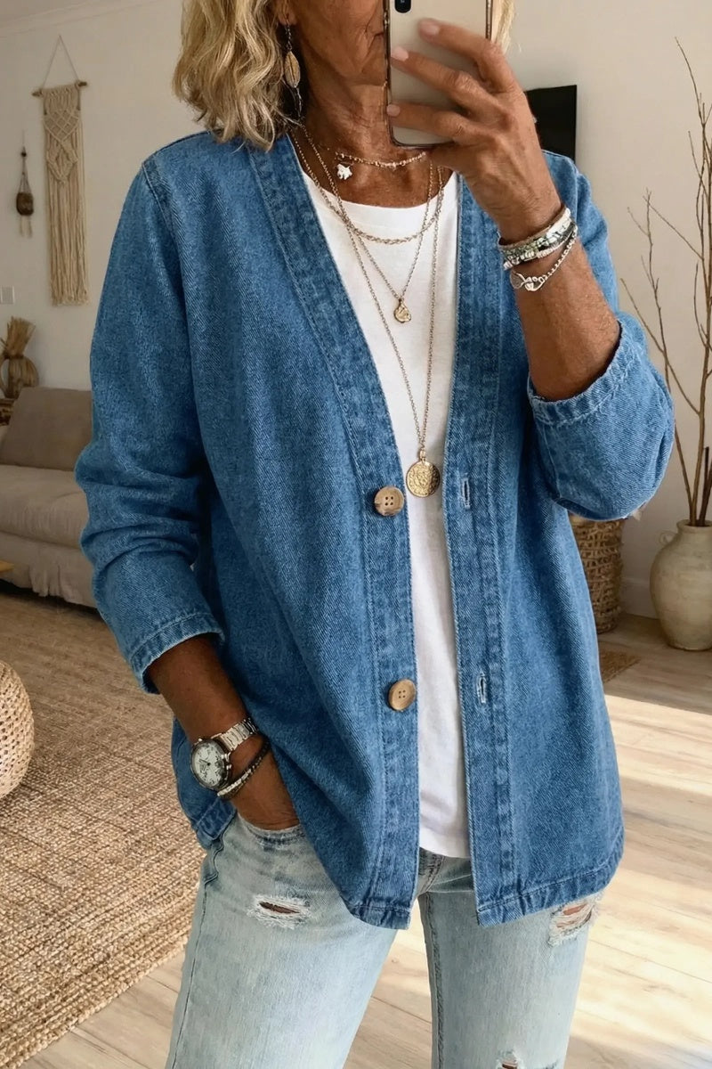 🤲LAST DAY SAVE 49% ⏰Lightweight Denim Cardigan