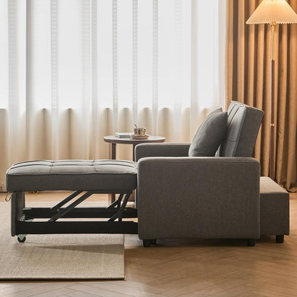 🤲 Factory direct salese🛋️3-in-1 Convertible Recliner Chair Bed with Charging Station & Hidden Storage – Modern Sleeper Chair for Small Spaces