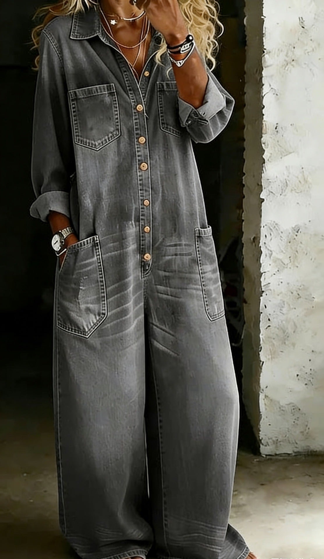 🤲LAST DAY SAVE 49% ⏰ Women's Cozy and Casual Cotton Jumpsuit