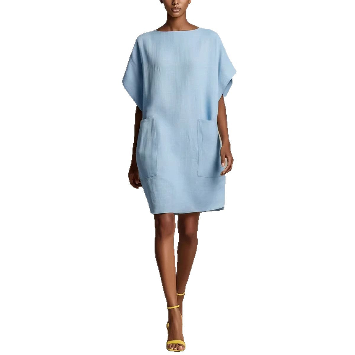 🤲LAST DAY SAVE 49% ⏰Effortless Linen-Blend Shift Dress