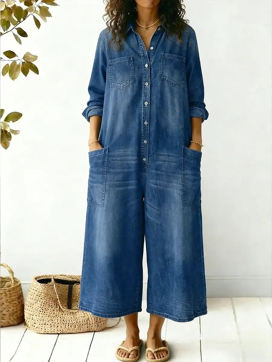 🤲LAST DAY SAVE 49% ⏰ Women's Cozy and Casual Cotton Jumpsuit