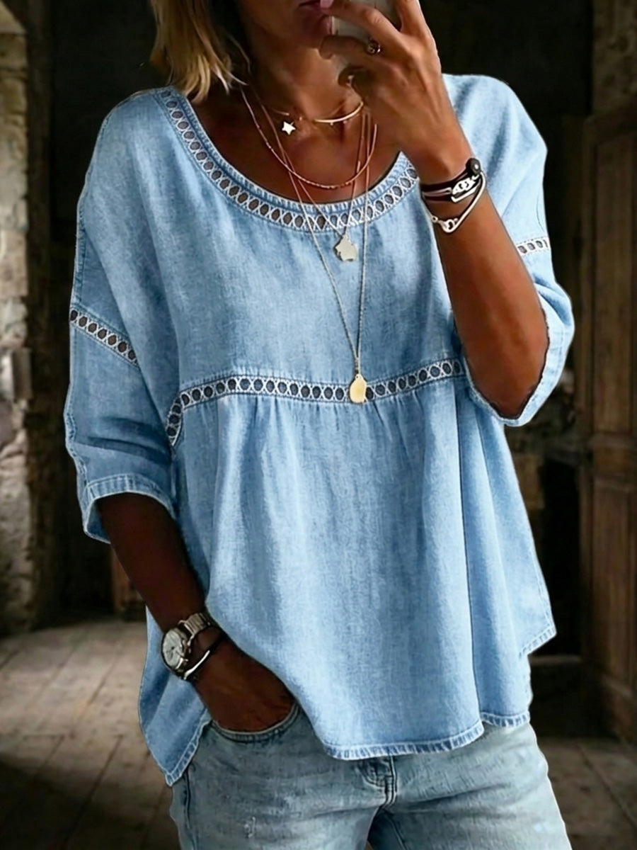 🤲LAST DAY SAVE 49% ⏰Women's Vintage Casual Loose Linen Blouse Shirt