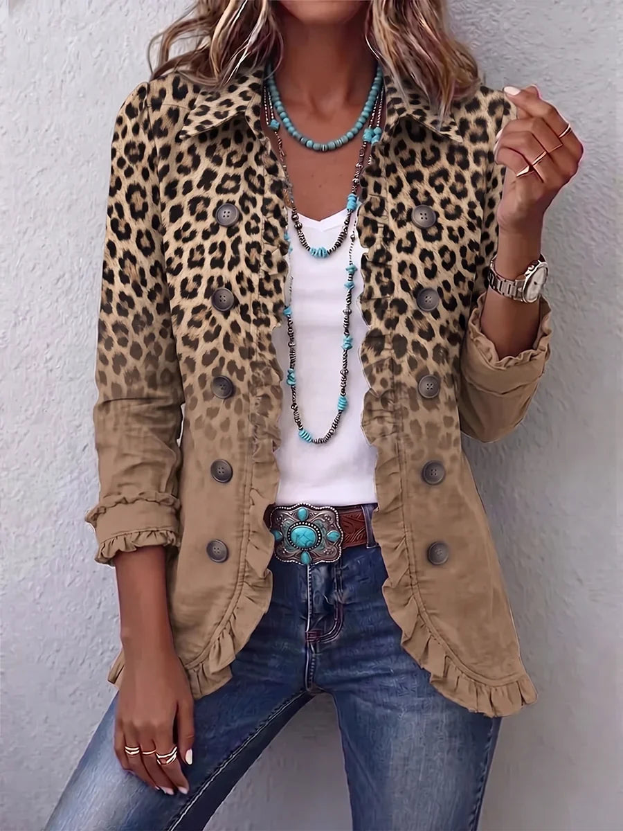 🤲LAST DAY SAVE 49% ⏰Bohemian Paisley Ruffle Jacket