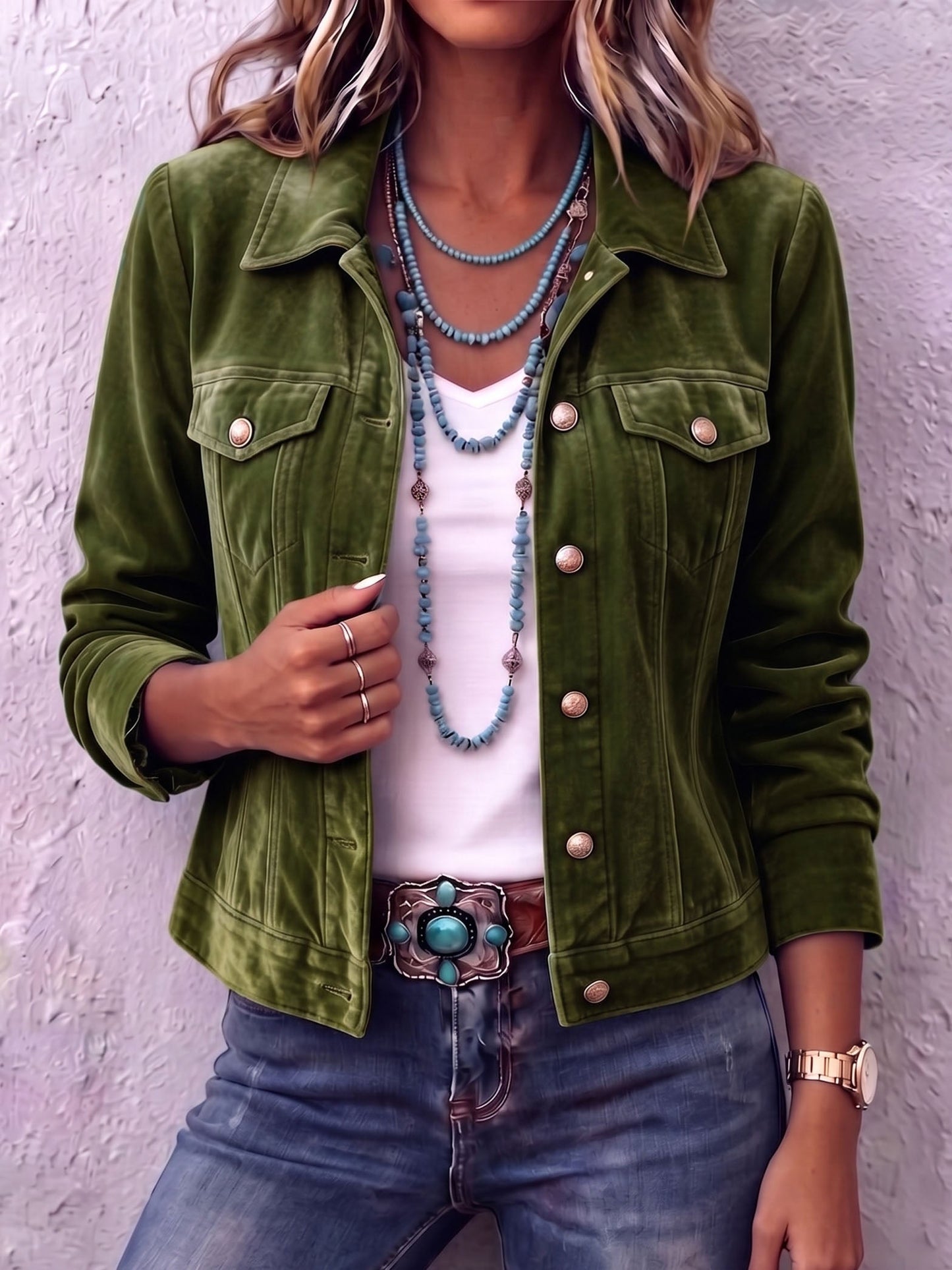 🤲LAST DAY SAVE 49% ⏰Boho Vintage-inspired Velvet Jacket