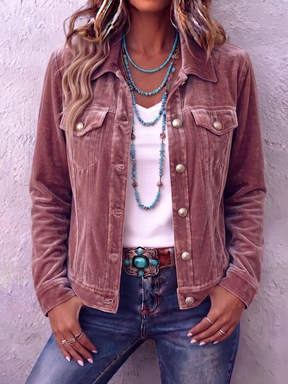 🤲LAST DAY SAVE 49% ⏰Boho Vintage-inspired Velvet Jacket