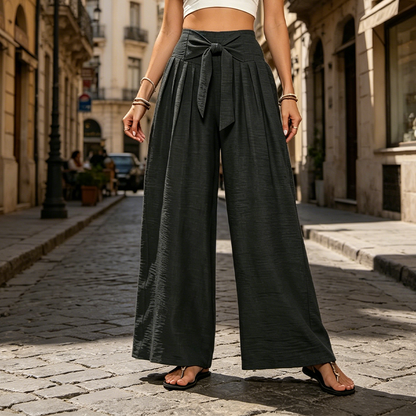 ⏳Time-Limited Special⏰-Women's High-Waist Wide-Leg Pants