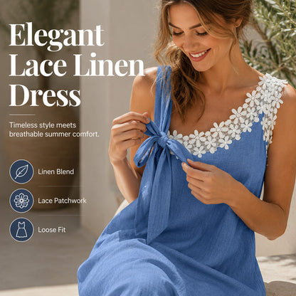 ⏳Time-Limited Special⏰-🌺 Elegant Lace Dress